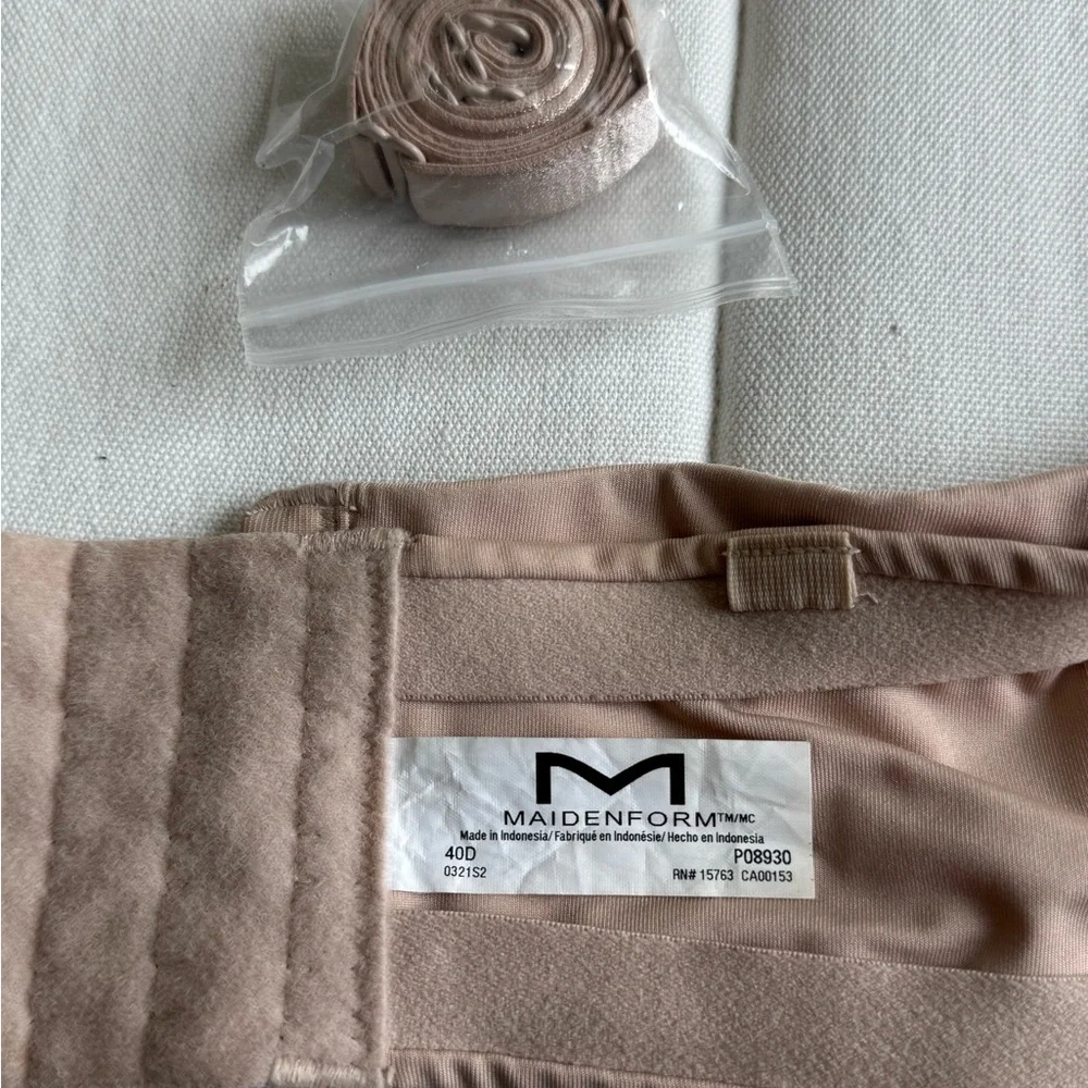 Maidenform Tan Seamless strapless bra - Picture 4 of 4